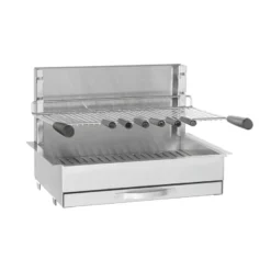 Barbecue Charbon Grilloir 66 Cm Inox - Forge Adour