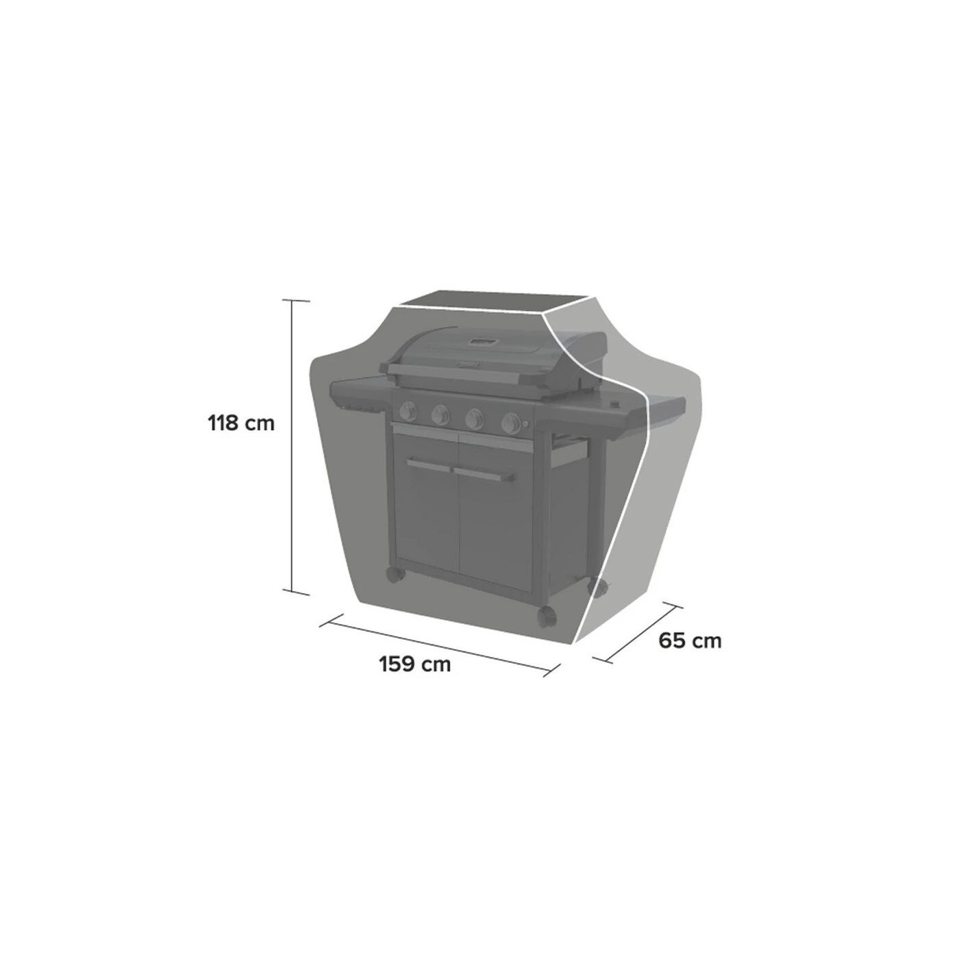 Housse Barbecue XL 4 Series, Premium 4 Et Onyx - Campingaz – Image 6