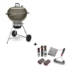 Pack Barbecue Charbon Master-Touch 5750 Gris + Kit De Nettoyage - Weber
