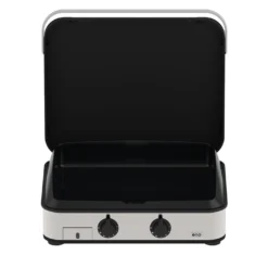 Plancha Enosign 65 Inox Et Noir Avec Capot - ENO*
