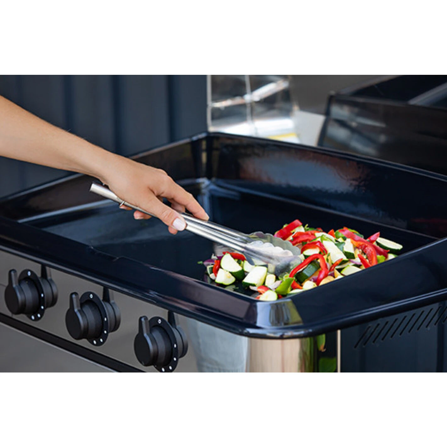 Plancha Gaz Enosign 80 Inox Avec Capot - ENO* – Image 6