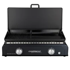 Plancha Gaz Blue Flame LXD Twin + Couvercle - Campingaz