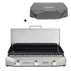 Plancha Gaz Master 3 LX + Couvercle - Campingaz