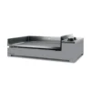Plancha Gaz Premium 60 Noir Et Gris - Forge Adour