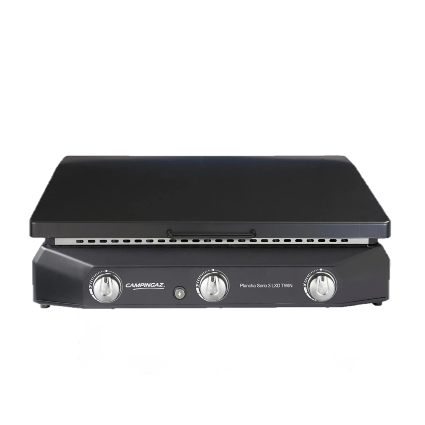 Plancha Gaz Sorio 3 LXD Twin + Couvercle - Campingaz – Image 3